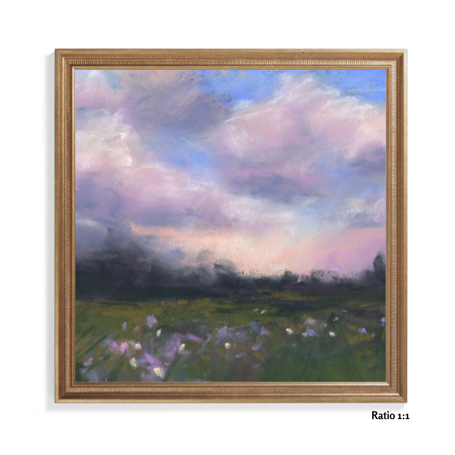 Spring's Awakening Pastel Giclée Art Print