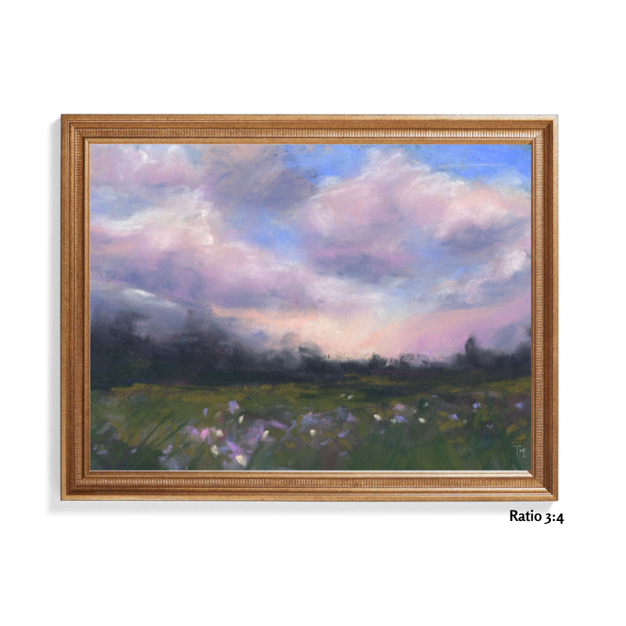 Spring's Awakening Pastel Giclée Art Print