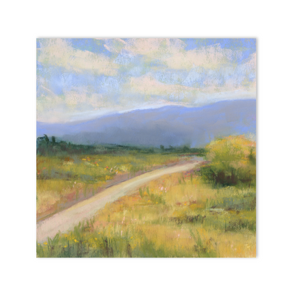 Meadow Path Soft Pastel Giclée Art Print