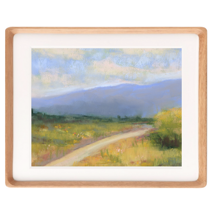 Meadow Path Soft Pastel Giclée Art Print