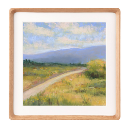 Meadow Path Soft Pastel Giclée Art Print