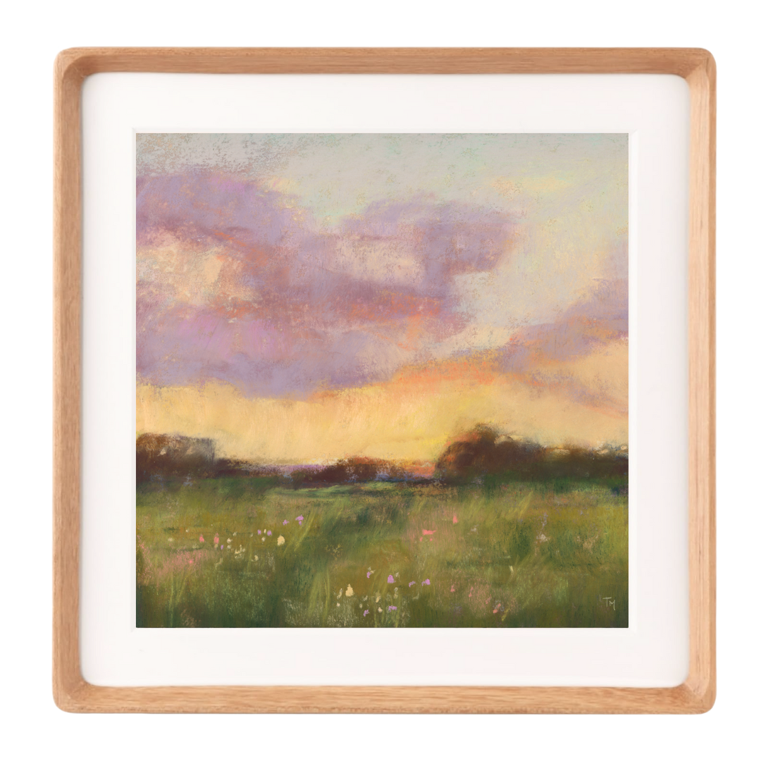 Twilight Reverie Soft Pastel Giclée Art Print