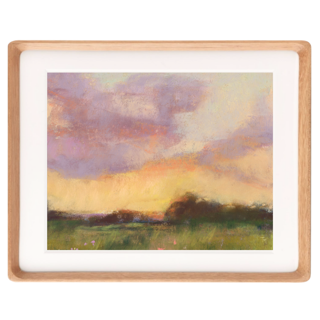 Twilight Reverie Soft Pastel Giclée Art Print