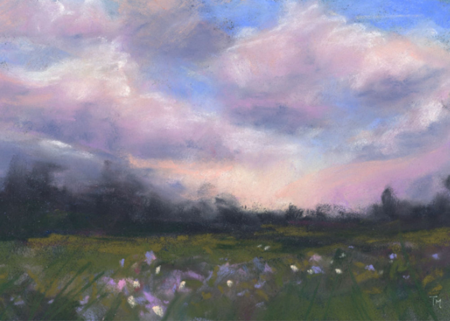 Spring's Awakening Pastel Giclée Art Print