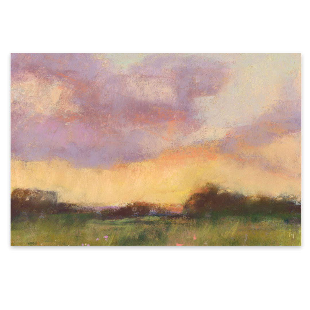 Twilight Reverie Soft Pastel Giclée Art Print