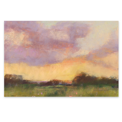 Twilight Reverie Soft Pastel Giclée Art Print