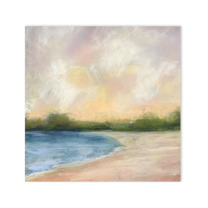 Sunset Reverie 6x6 Original Soft Pastel Painting